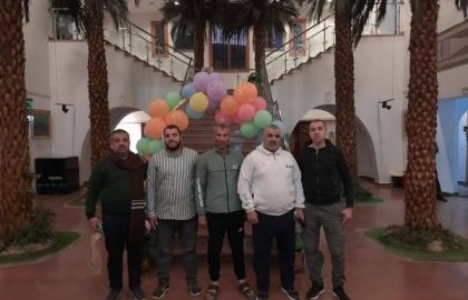 قطار الشباب يصل للمركز الثقافى الافريقى بأسوان