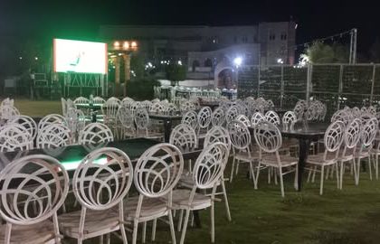 تجهيزات فرح اليوم بالمركز الثقافي الإفريقي