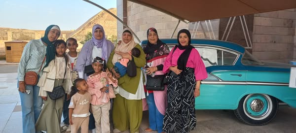 زوار المركز الثقافى الافريقى ثالث ايام عيد الفطر