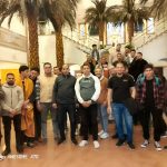 قطار الشباب يتوقف بالمركز الثقافى الافريقى بأسوان