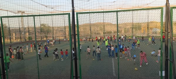 مهرجان العاب صغيرة بملعب المركز الثقافي الإفريقي