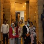 زيارة فريق مدربى علم النفس بالجامعة الامريكية