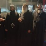 زيارة مجموعة من الرهبان للمركز الثقافى الافريقى