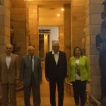 وزيرى التعليم والهجرة الاسبقان يزوران المركز الثقافي الافريقي