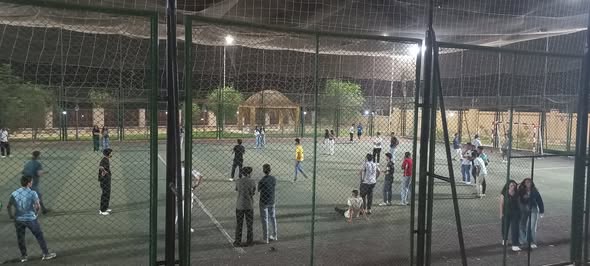 يوم رياضى للشباب بملعب المركز الثقافي الإفريقي