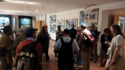 وفد اجنبى من مختلف الجنسيات بالمركز الثقافي الافريقي بأسوان