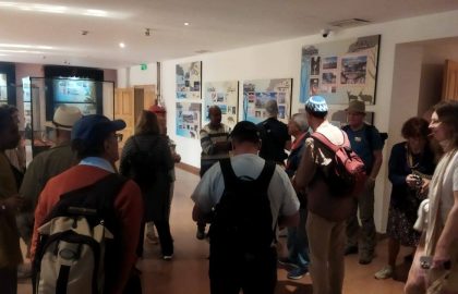 وفد اجنبى من مختلف الجنسيات بالمركز الثقافي الافريقي بأسوان