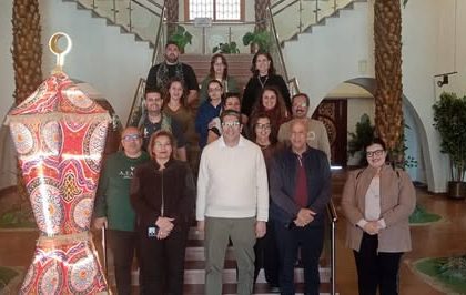 رئيس محكمة جنايات القاهرة يزور المركز الثقافي الافريقي