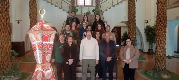 رئيس محكمة جنايات القاهرة يزور المركز الثقافي الافريقي