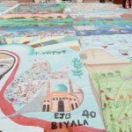 فعاليات عرض أكبر لوحة مرسومة فى العالم للأطفال المصريين من المدارس المصرية اليابانية بالمركز الثقافي الافريقي بأسوان