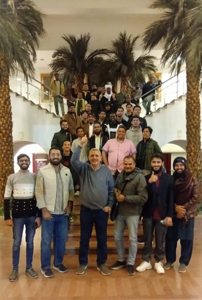 مدينة البعوث الإسلامية جامعة الأزهر تزور المركز الثقافى