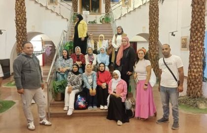 انطلاق أول افواج قطار الشباب التى تنظمها وزارة الشباب والرياضة للمركز الثقافى الافريقى باسوان
