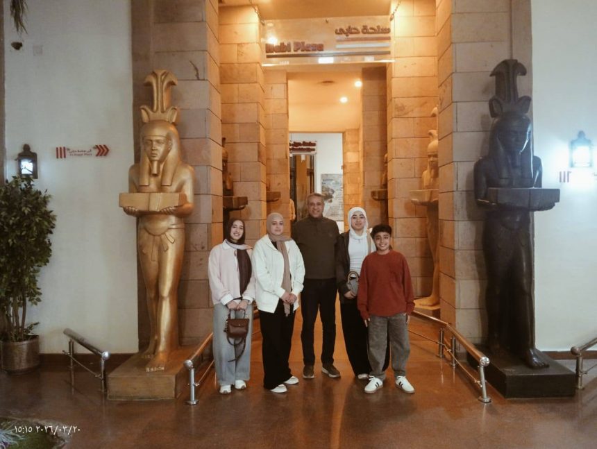 قائد قطاع اسوان العسكرى يزور المركز الثقافى الافريقى