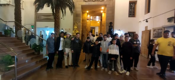 طلائع الشباب بالمركز الثقافى الافريقى باسوان