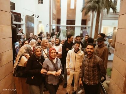 انطلاق افواج قطار الشباب التى تنظمها وزارة الشباب والرياضة للمركز الثقافى الافريقى باسوان