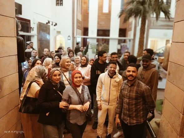 انطلاق افواج قطار الشباب التى تنظمها وزارة الشباب والرياضة للمركز الثقافى الافريقى باسوان