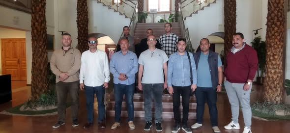 وفد رفيع المستوى من وزارة الدفاع بالمركز الثقافي الافريقي بأسوان