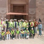 مؤسسة الجسر المصرى تزور المركز الثقافي الافريقي